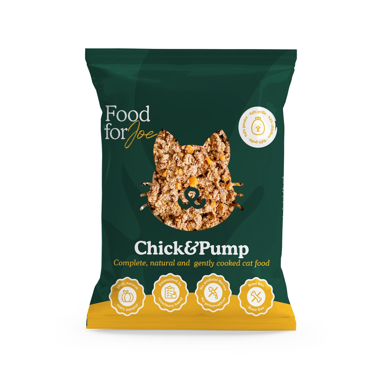 Chick&amp;Pump - Chicken Cat Food 200g