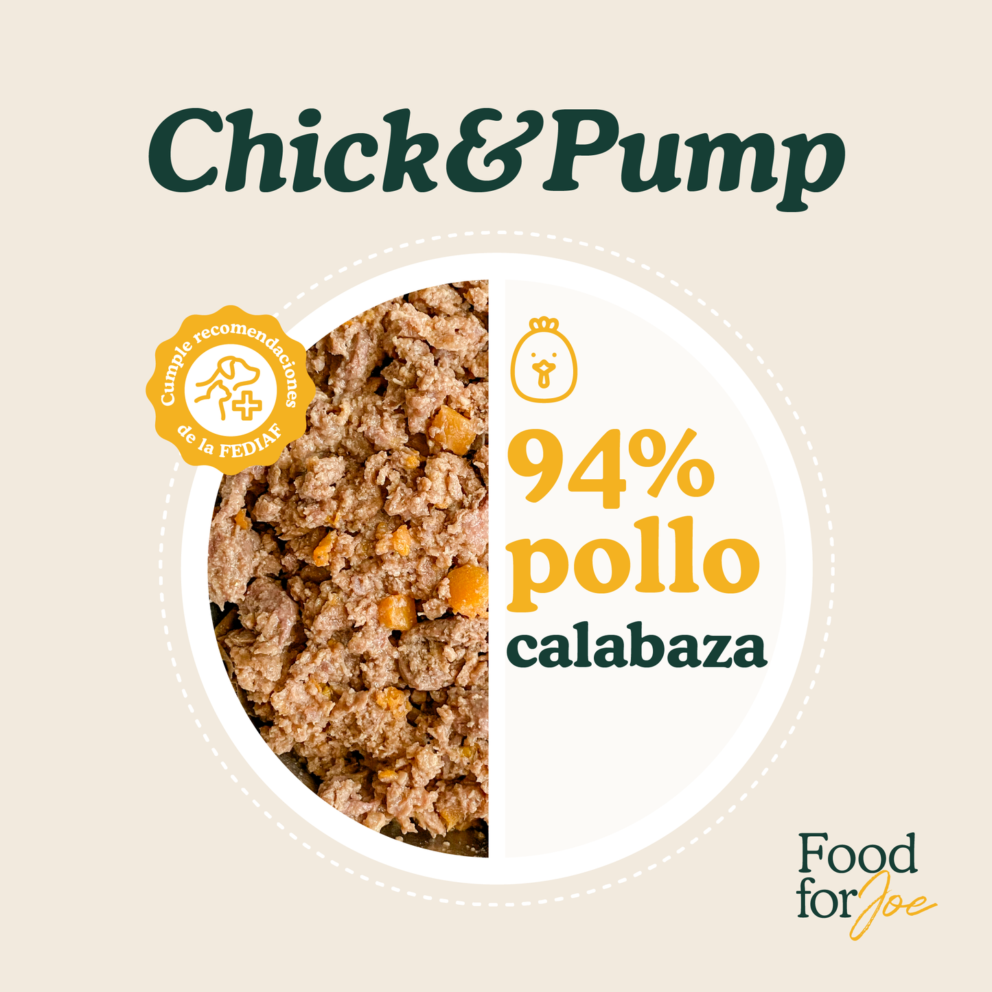 Chick&amp;Pump - Chicken Cat Food 200g